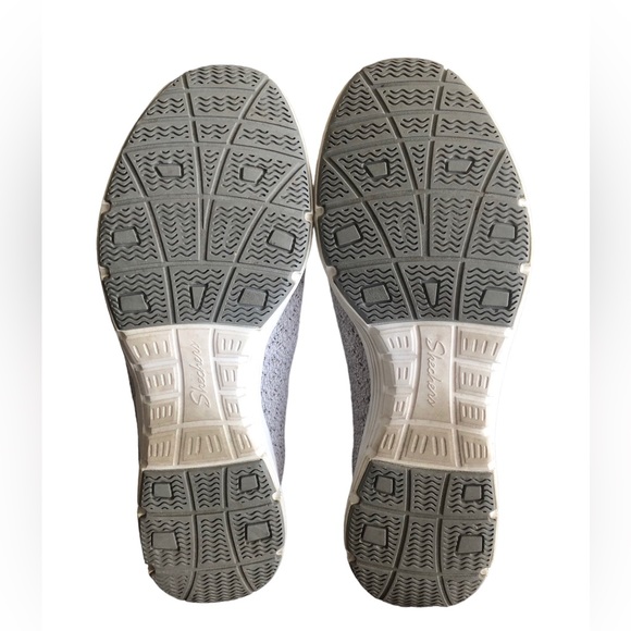 Skechers Classic Fit Cooled Memory Foam Gray Shoes Size 7 - Picture 6 of 6